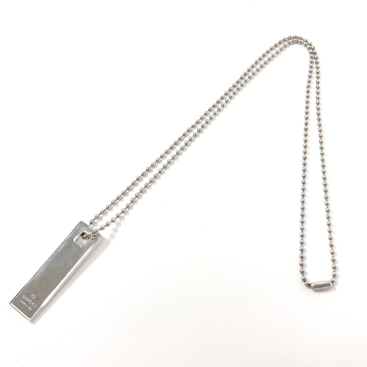 GUCCI Necklace Silver925 Silver Plate Pair Women(Unisex)