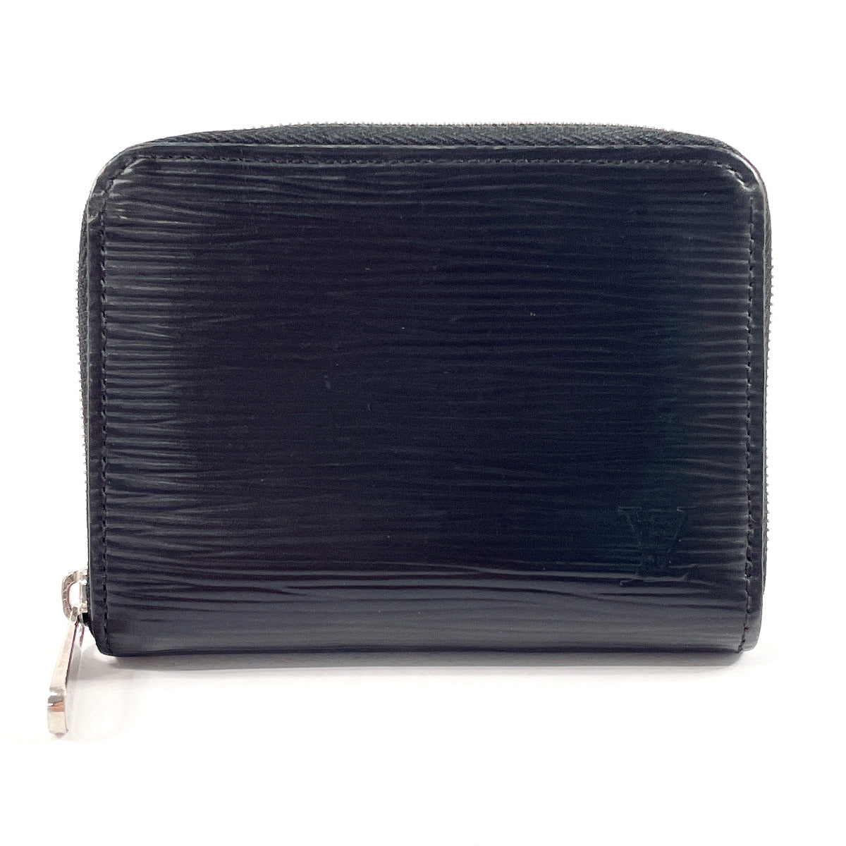 LOUIS VUITTON Coin case ‚l60152 Epi Leather black Zippy coin purse unisex d