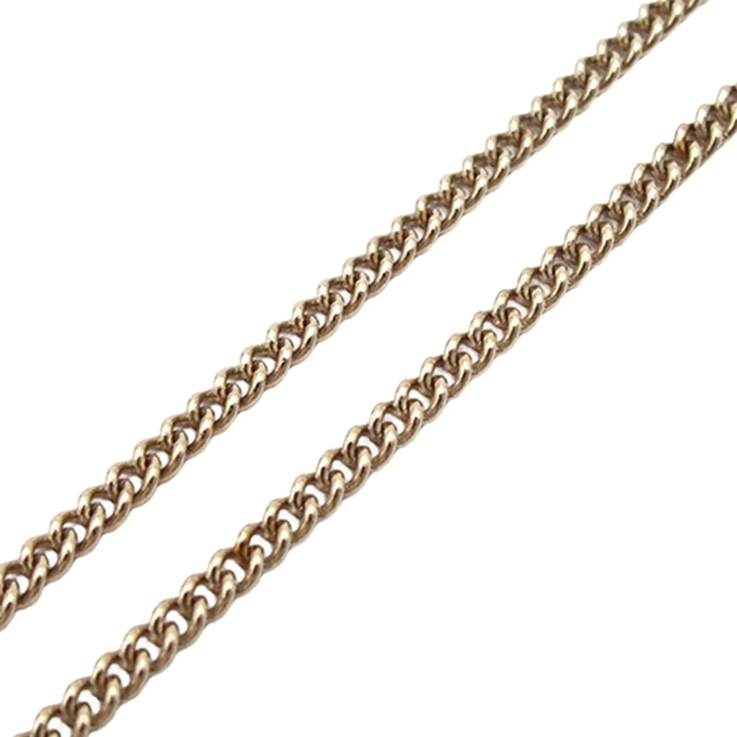 Gold Chanel Gold Plated CC Faux Pearl Lace Pendant Necklace