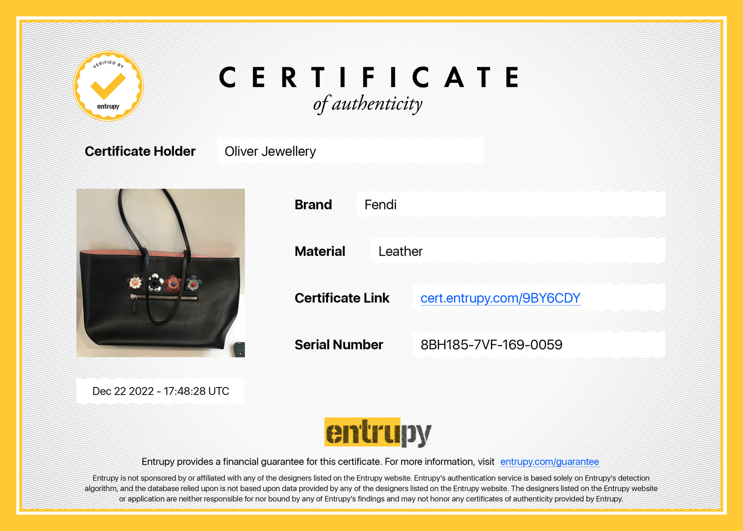 Fendi Flowerland Roll Tote