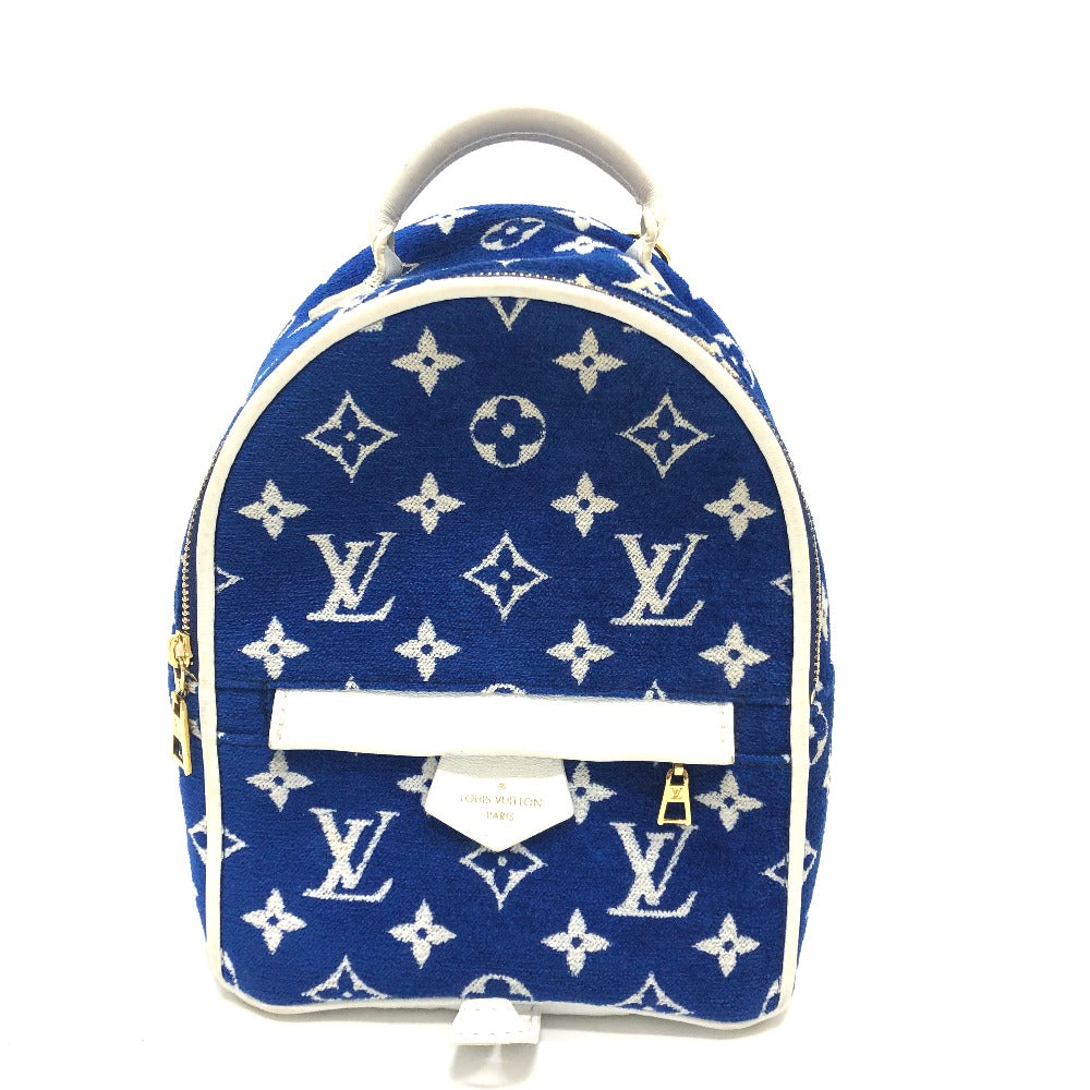 LOUIS VUITTON Backpack M46207 Jacquard , Monogram Jacquard blue Monogram jacquard Palm Springs Mini Women d
