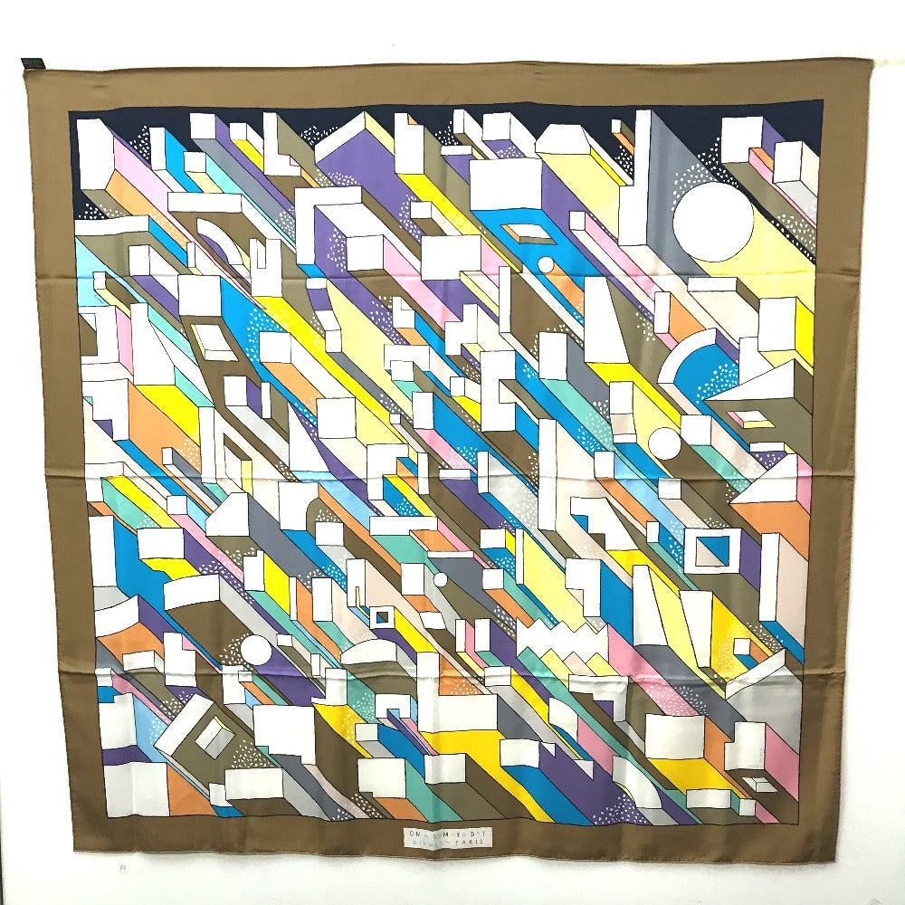 HERMES scarf silk multicolor Shawl Stole / Shawl Carre 140 Women d