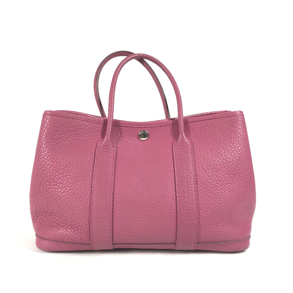 HERMES Tote Bag Negonda Purple type Bag Garden party TPM Women d