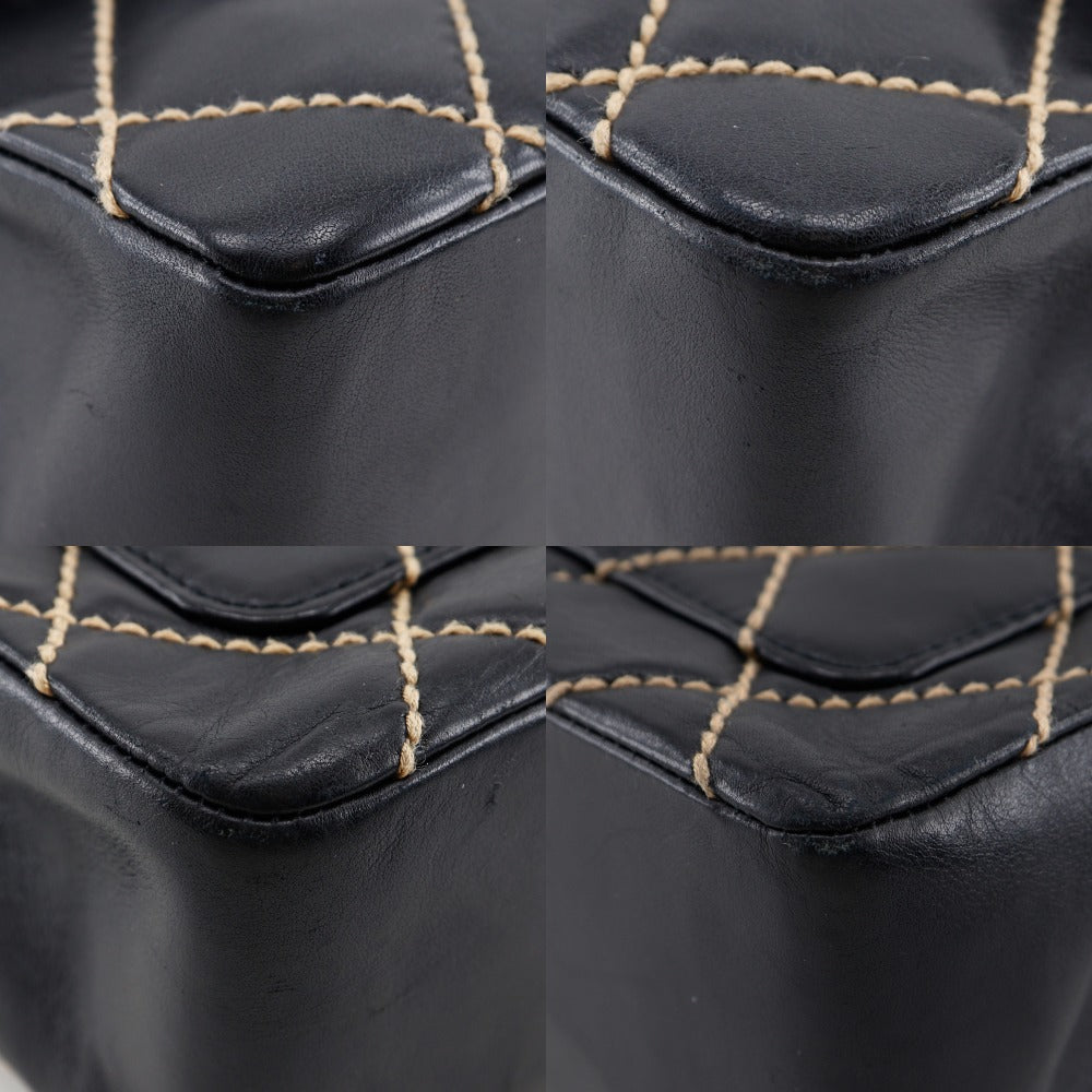 Chanel Wild Stitch Leather Shoulder Bag