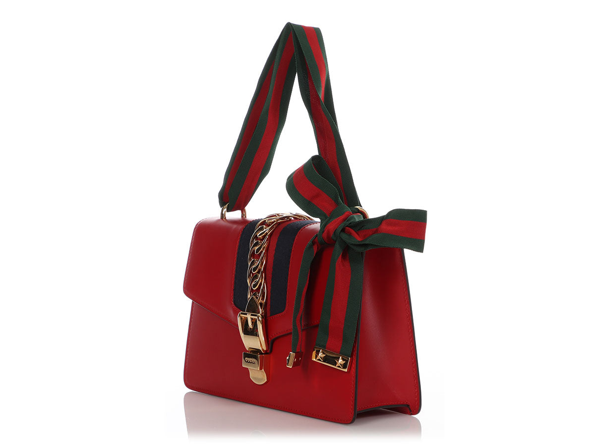 Gucci Medium Red Sylvie Bag