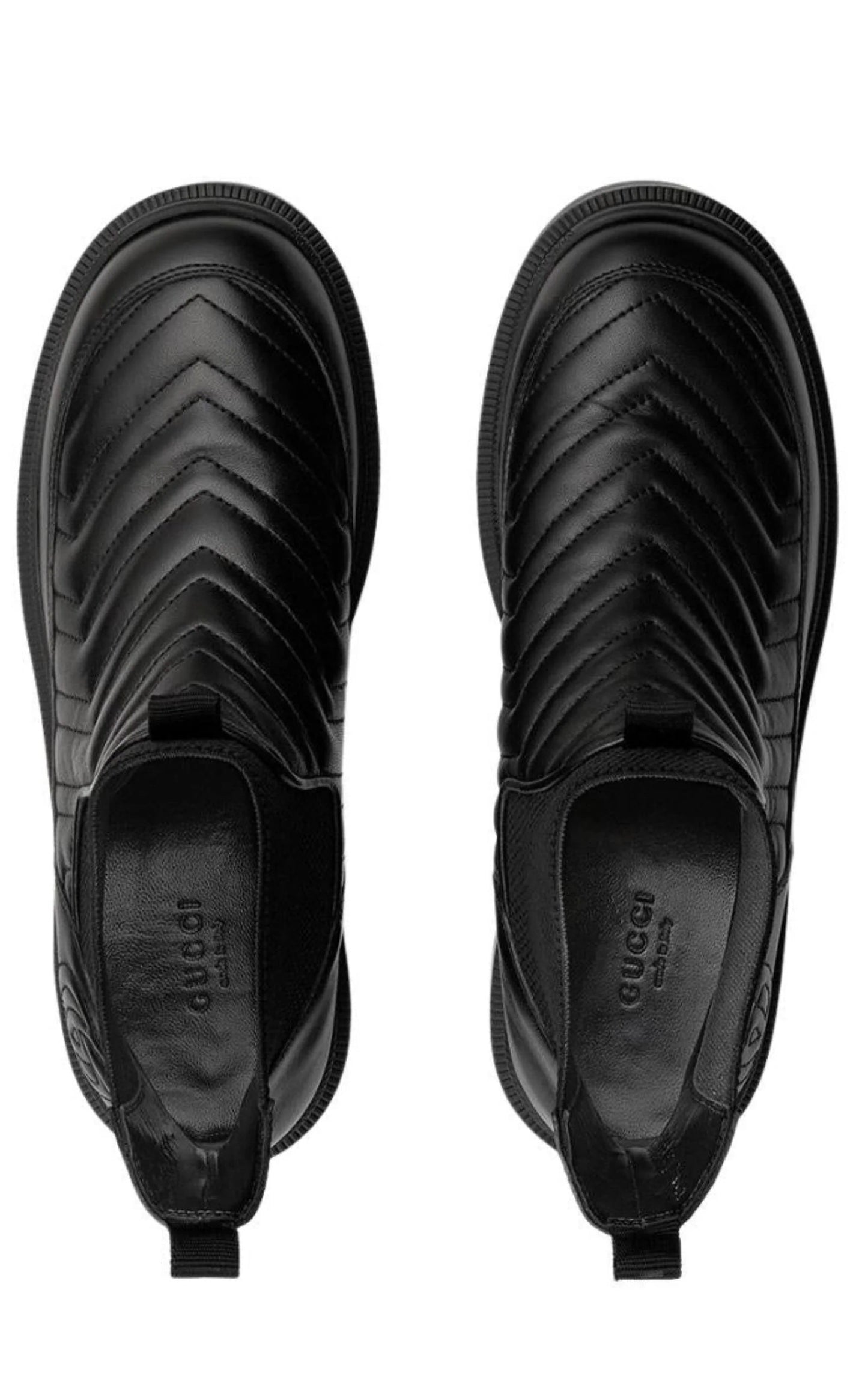 GUCCI FRANCES Matelassé CHELSEA BOOTS