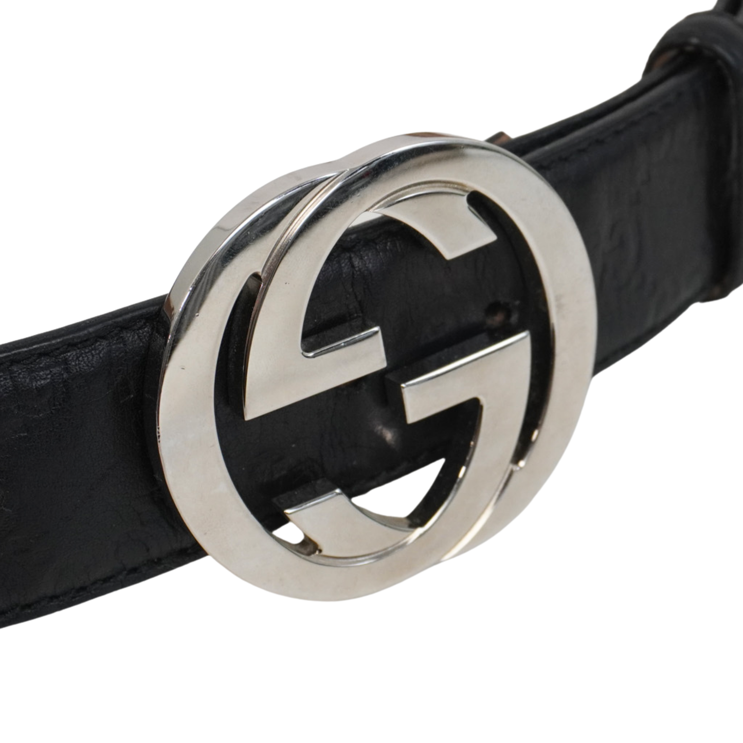 Gucci 'GG' Monogram Belt - 85/34