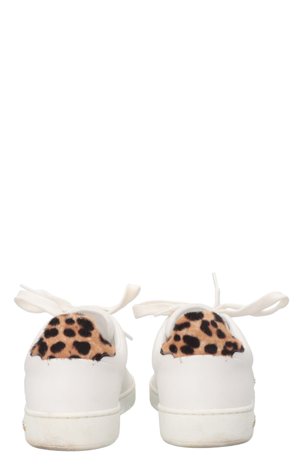 LOUIS VUITTON Frontrow Cheetah Sneakers White