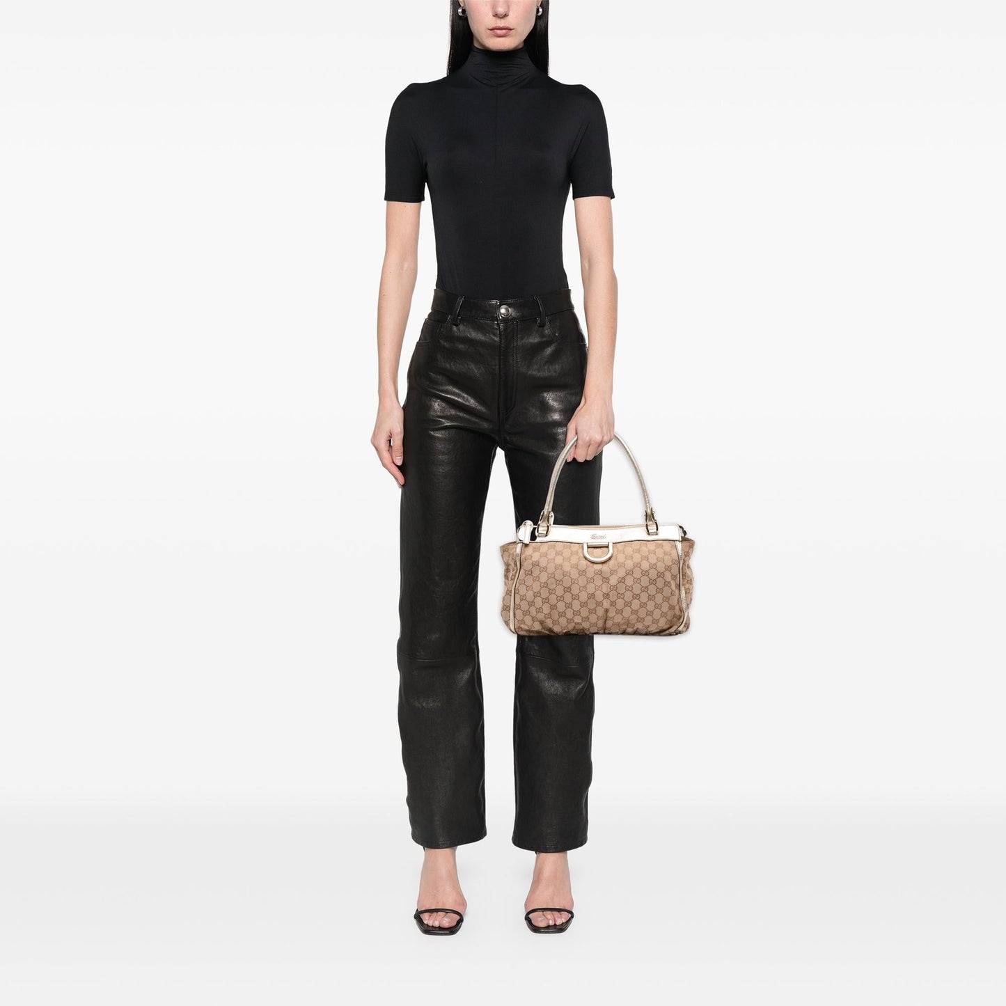 Gucci GG Canvas Abbey D Ring Tote