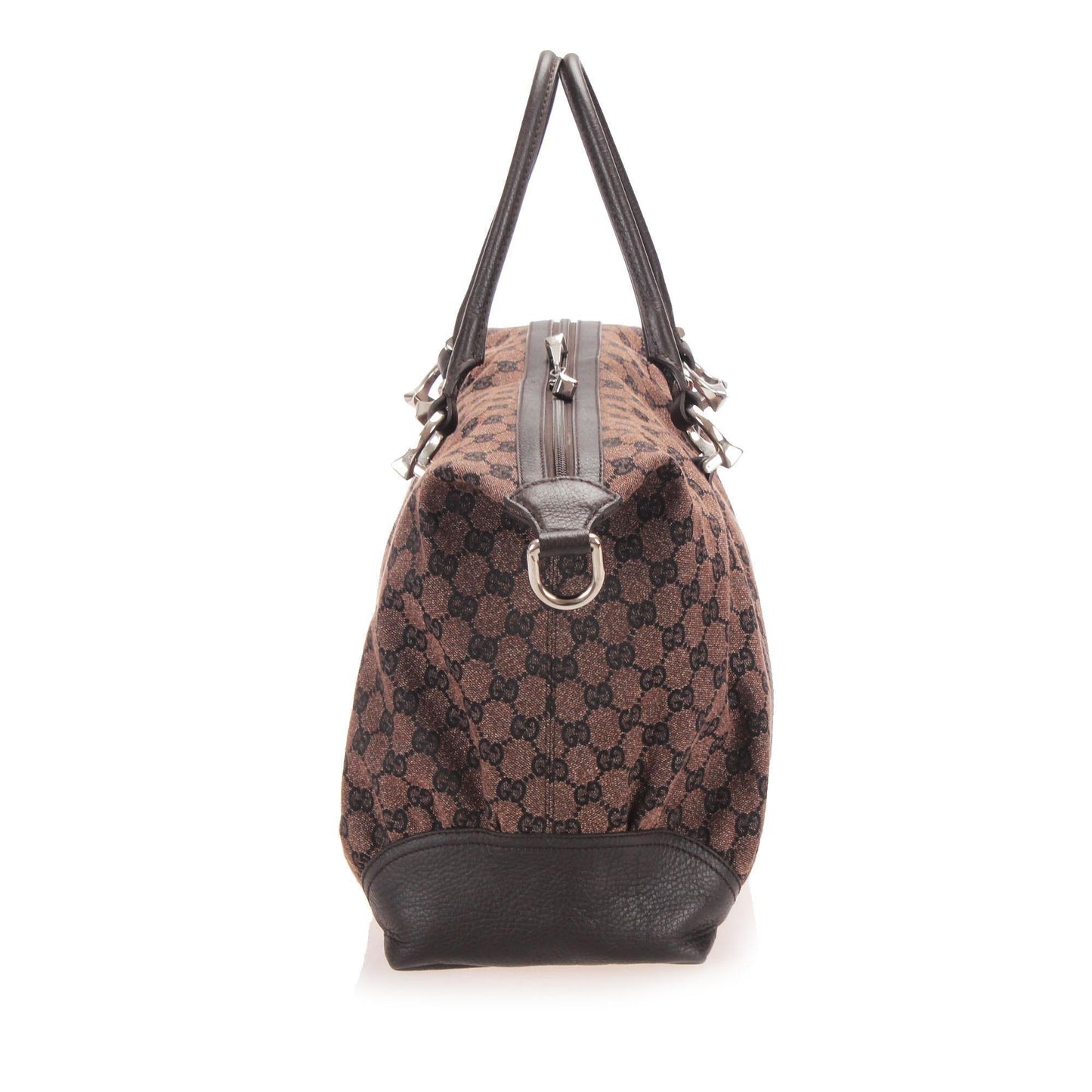 Gucci GG Canvas Horsebit Nail Tote (SHG-12820)