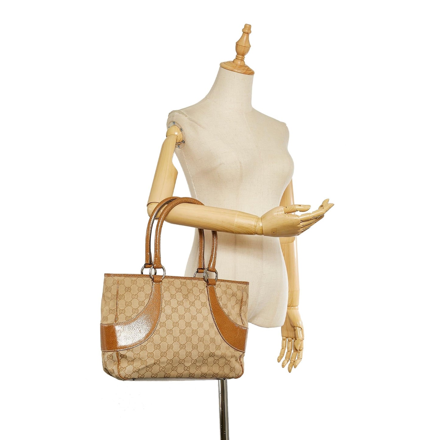 Gucci GG Canvas Tote (SHG-32569)