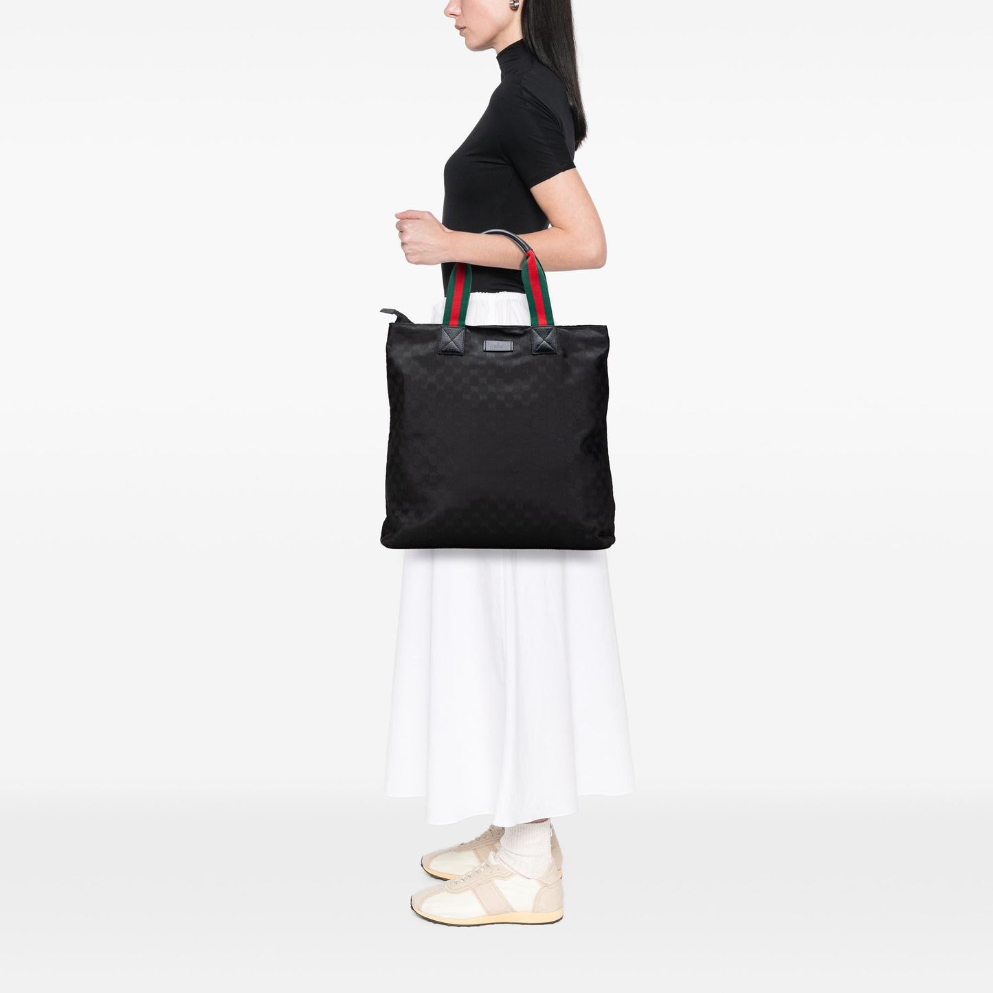 Gucci GG Canvas Web Tote