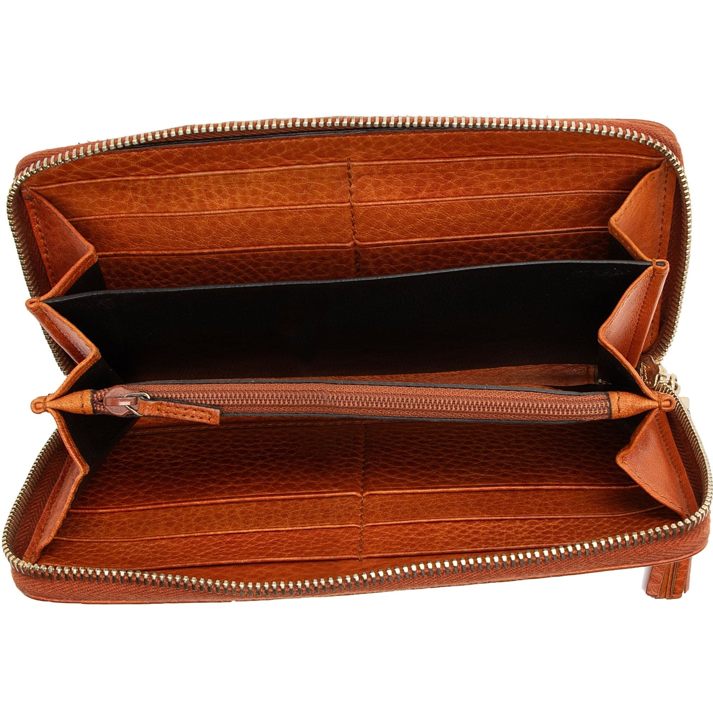 Gucci Guccissima Leather Zip Around Wallet (SHF-wB7o13)