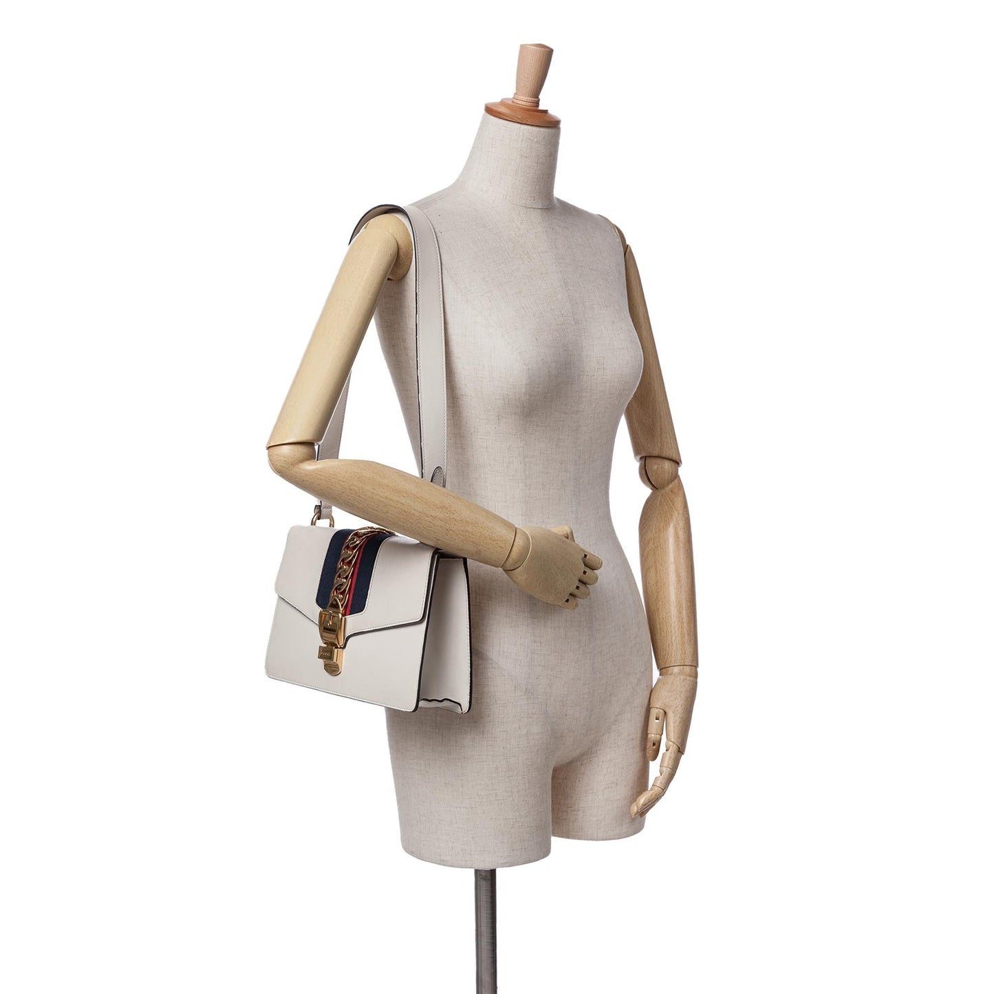 Gucci Small Leather Sylvie Satchel