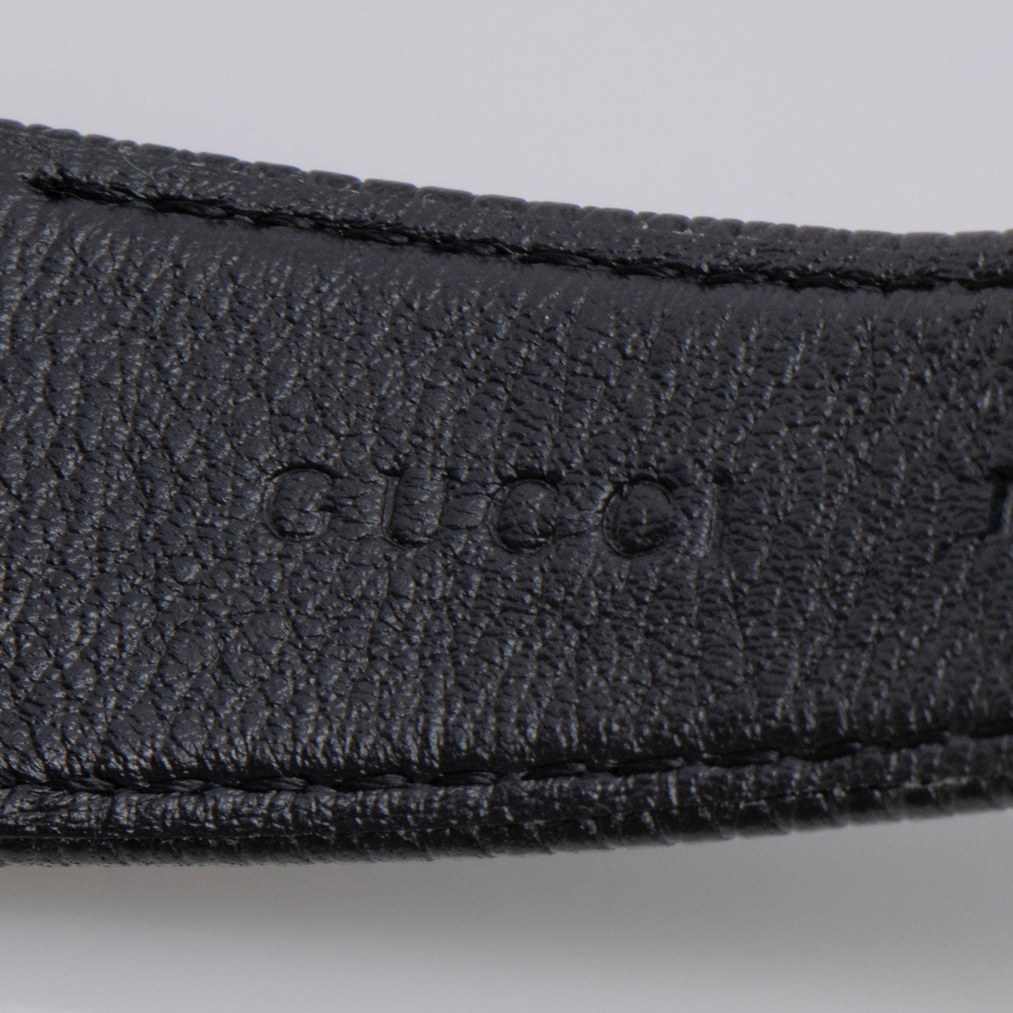 Gucci Stainless Steel Embossed Calfskin 25H Watch