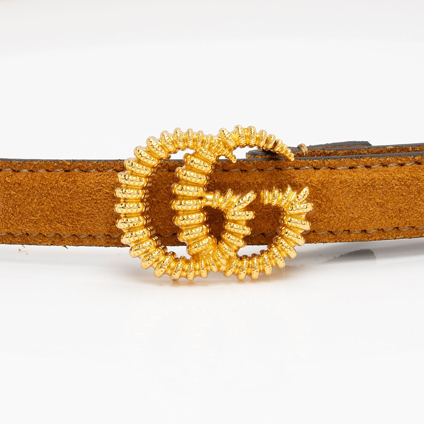 Gucci Suede Torchon GG Skinny Belt - Size 28 / 71 (SHF-Dhlqyz)