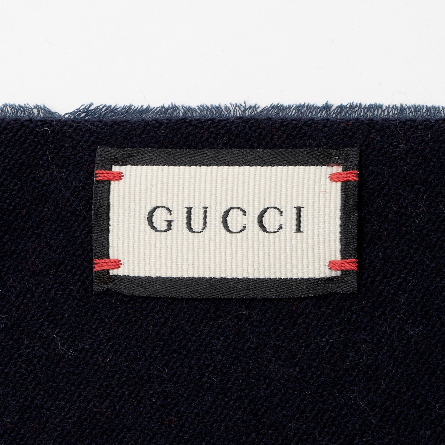 Gucci Wool Cotton GG Heart Stars Scarf (SHF-Edqktb)