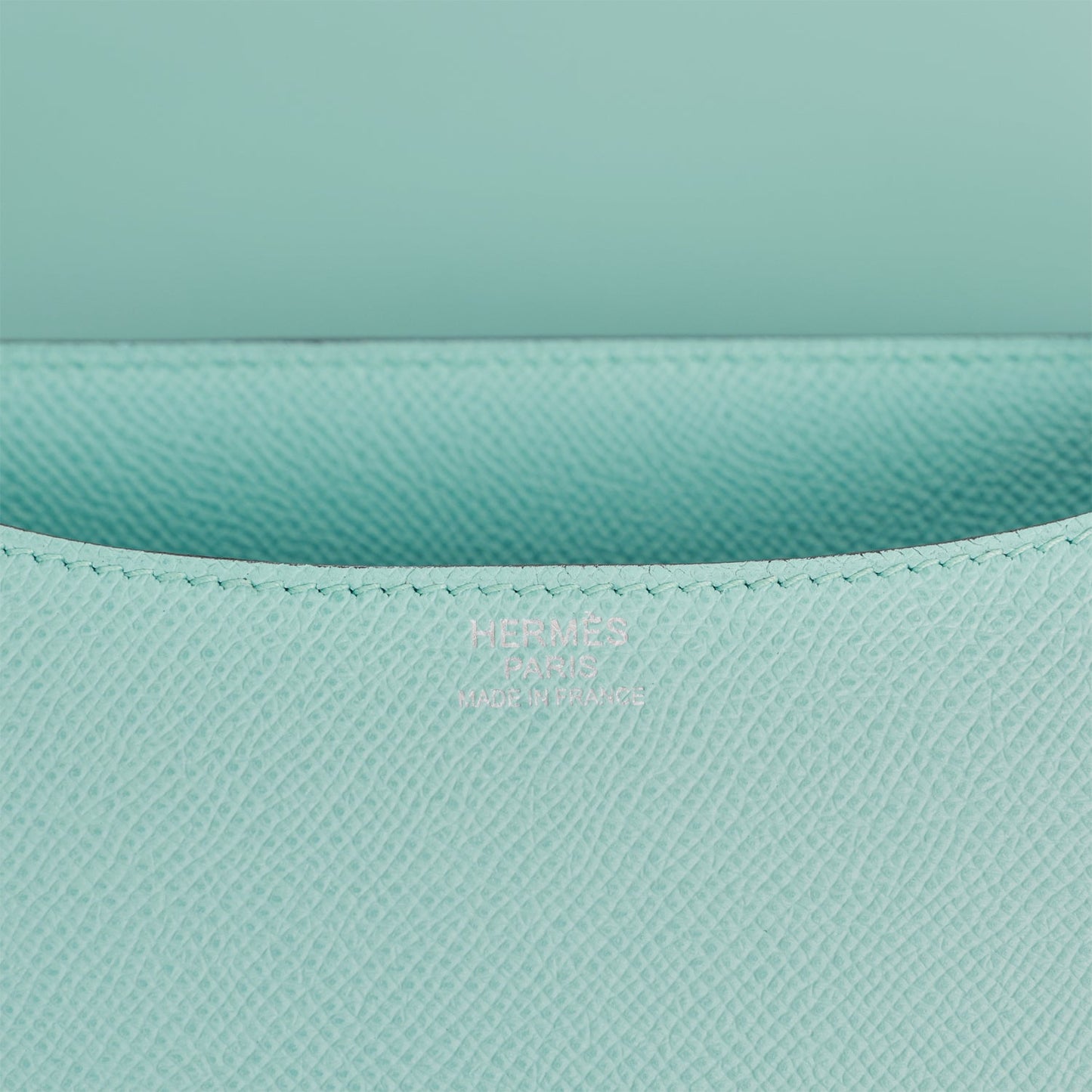 Hermes Constance 24 Bleu Atoll Epsom Palladium Hardware