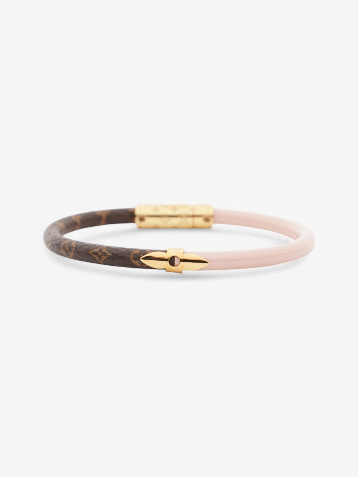 Louis Vuitton Daily Confidential Bracelet Monogram / Pink Coated Canvas
