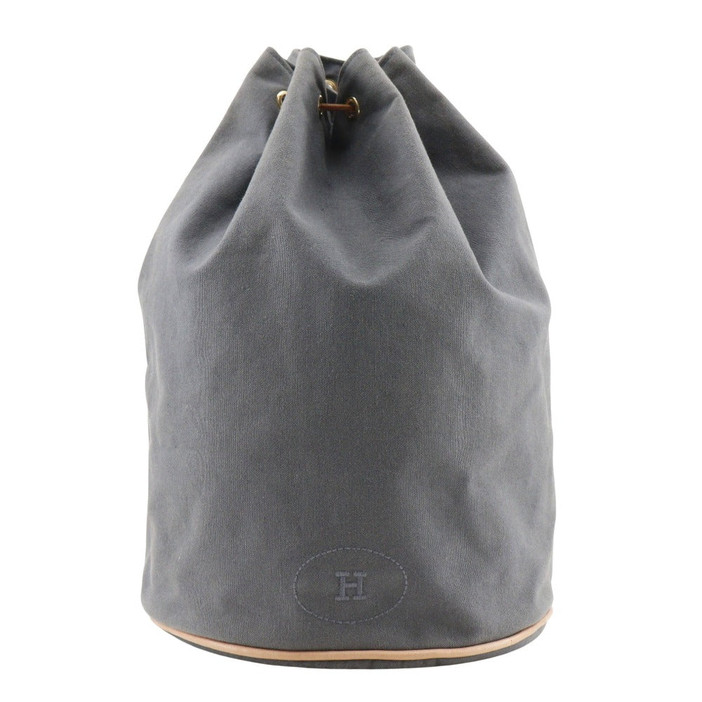 HERMES Shoulder Bag cotton gray one belt POSITION MIMILL unisex(Unisex) d