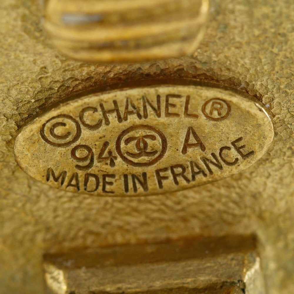 Chanel Coco Mark Earrings