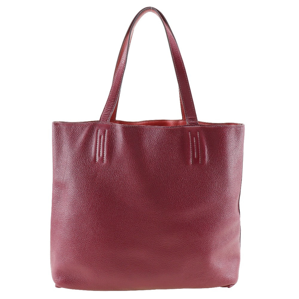 HERMES Tote Bag Taurillon Clemence Bougainvillea reversible Doble Sense 45 Women d