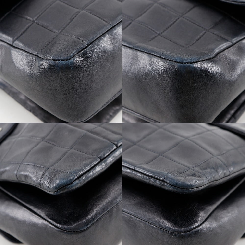 Chanel 2.55 Choco Bar Lambskin Shoulder Bag