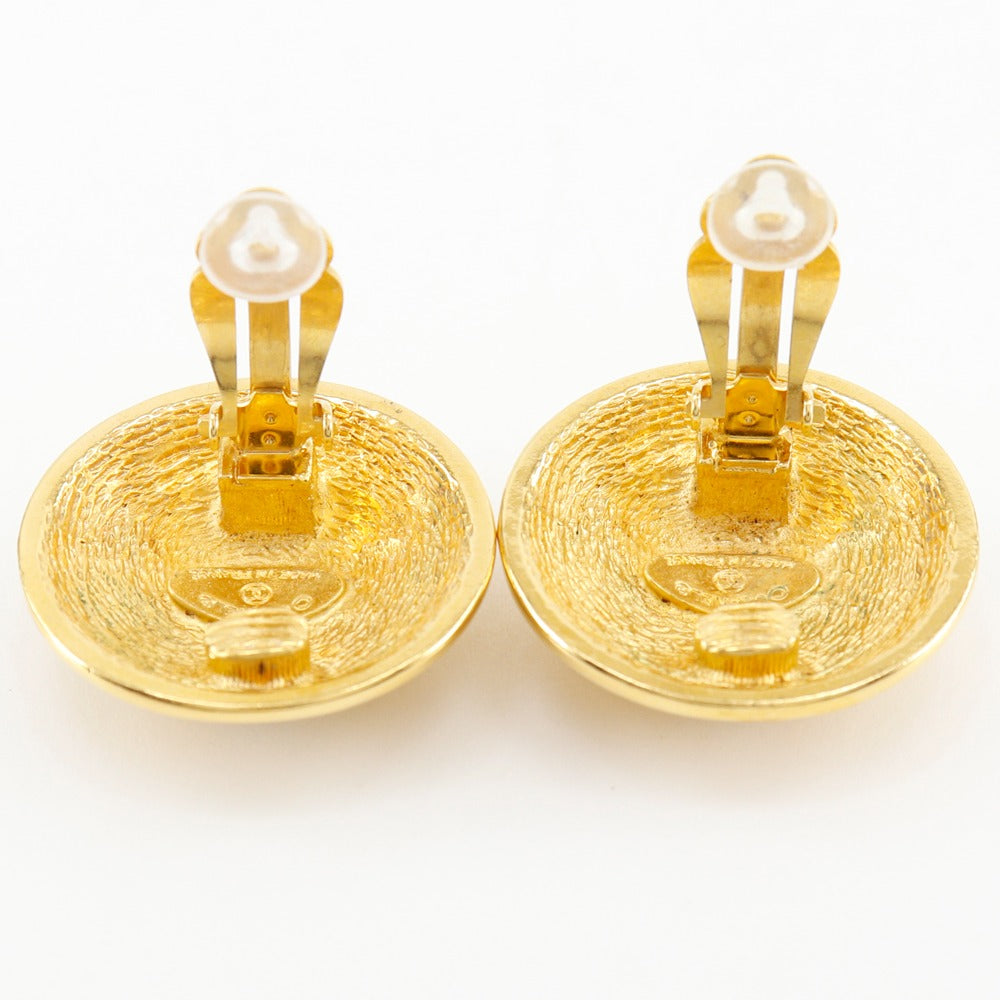 Chanel Coco Mark Matelasse Earrings