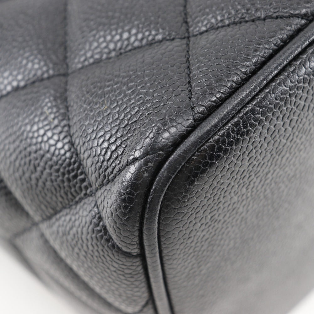CHANEL Tote Bag A01804 Caviar skin black Tote Women