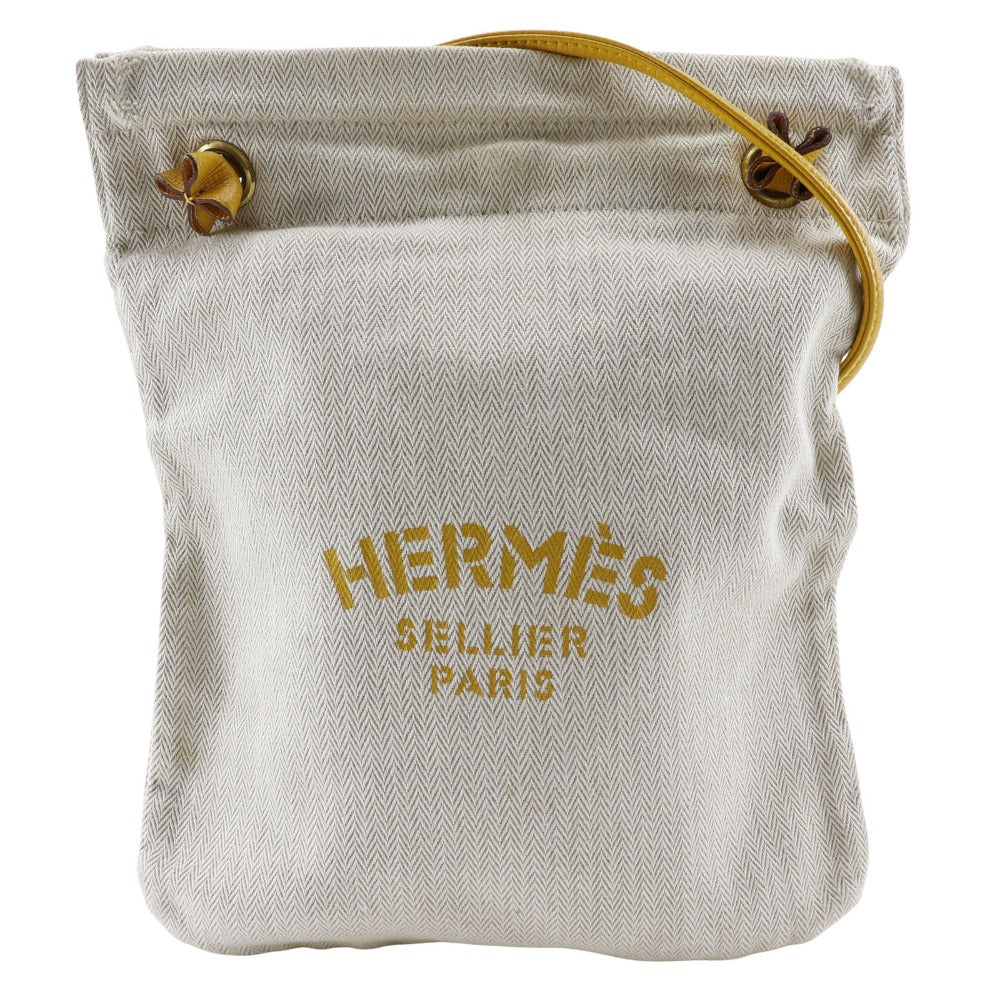 HERMES Shoulder Bag Towal chevron natural Sac Aline 2PM Women d