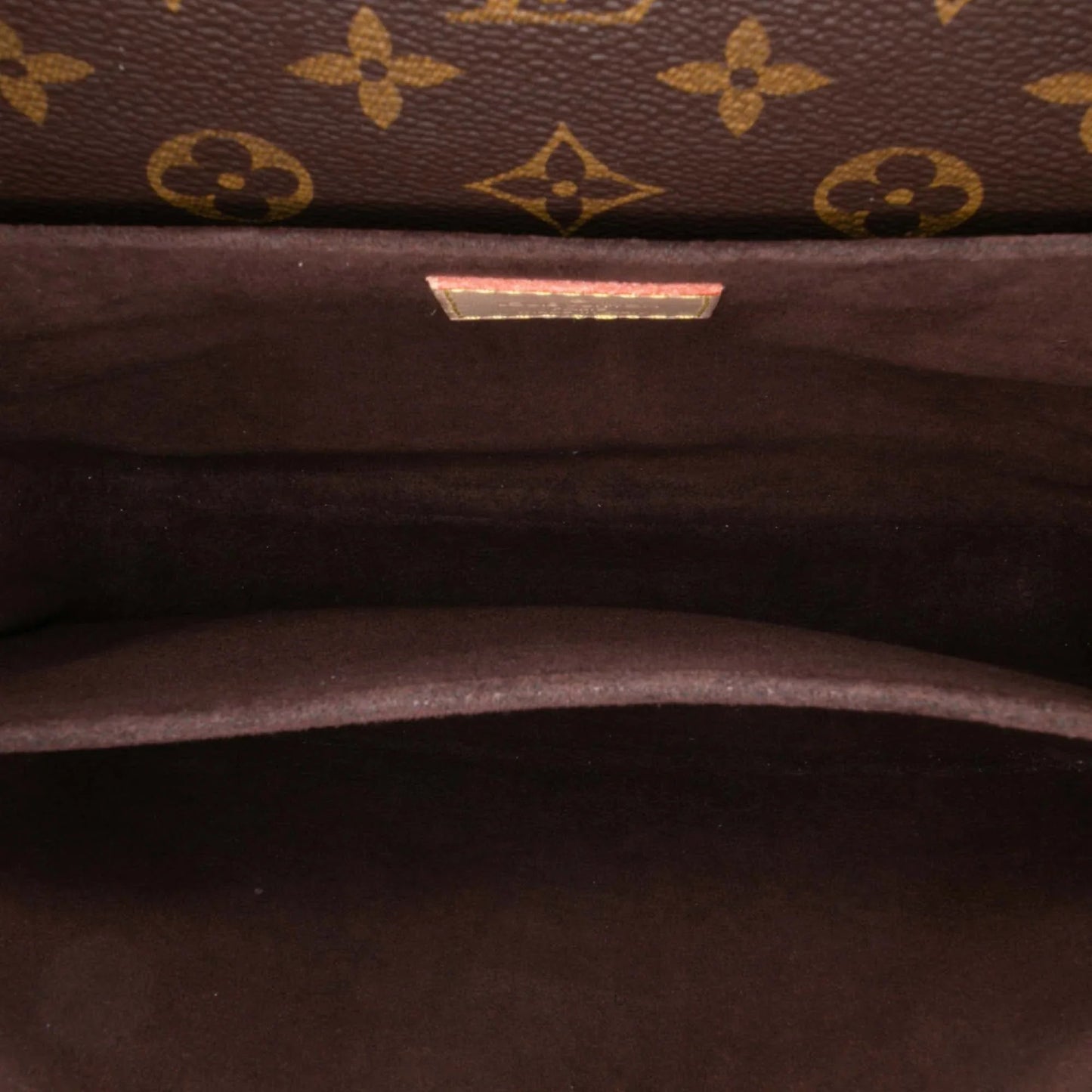 Brown Louis Vuitton Monogram Pochette Metis Satchel
