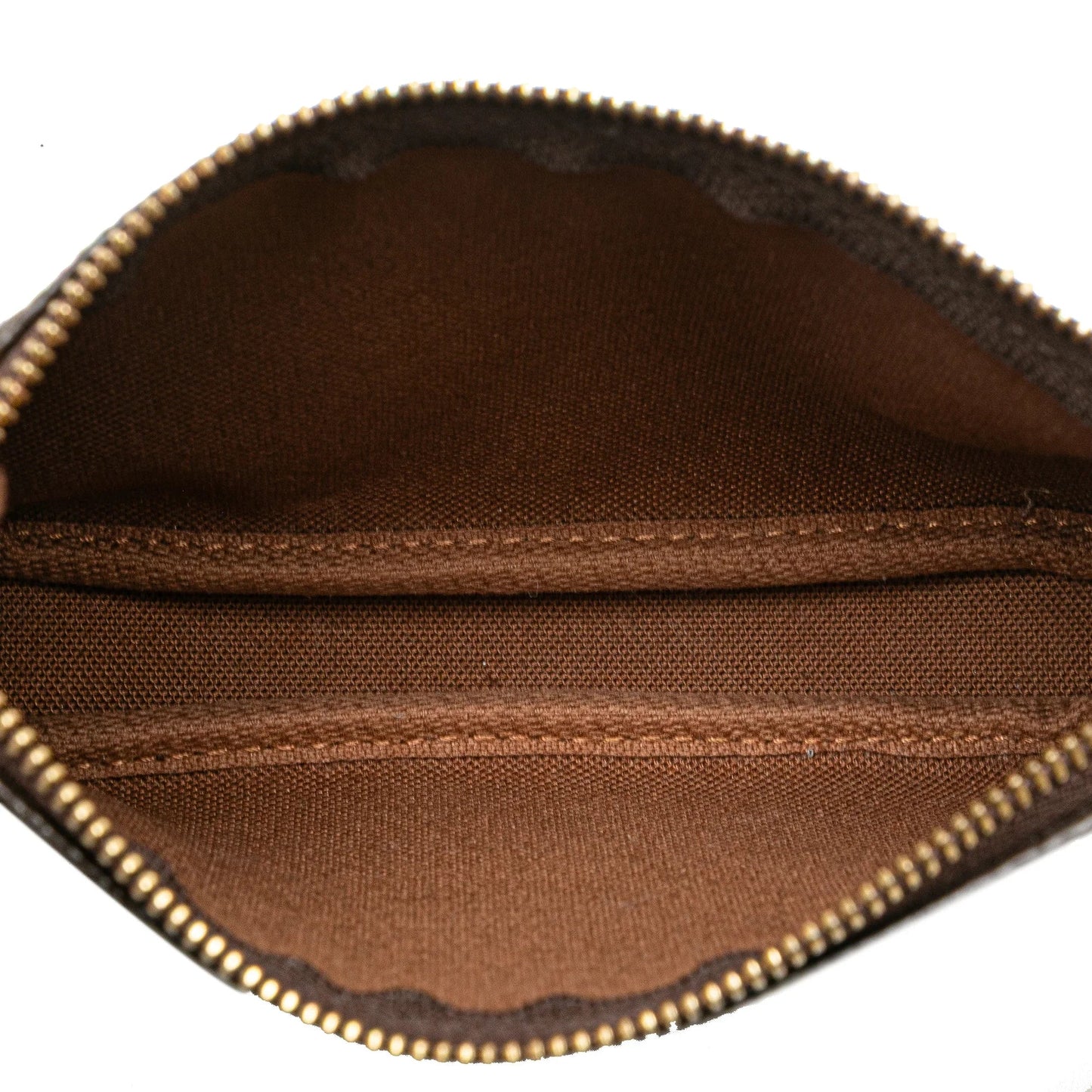 Brown Louis Vuitton Monogram Mini Pochette Accessoires Handbag