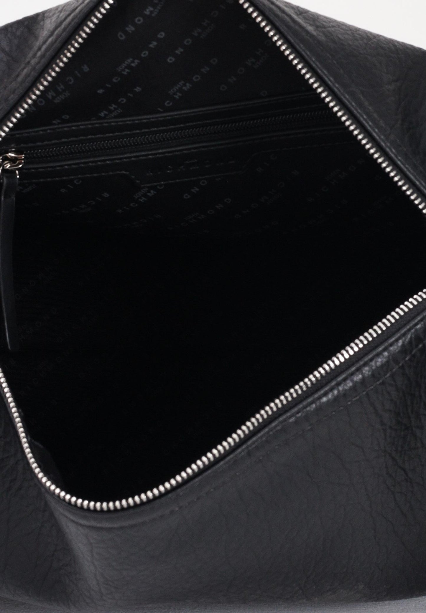Shopper nera da donna con logo