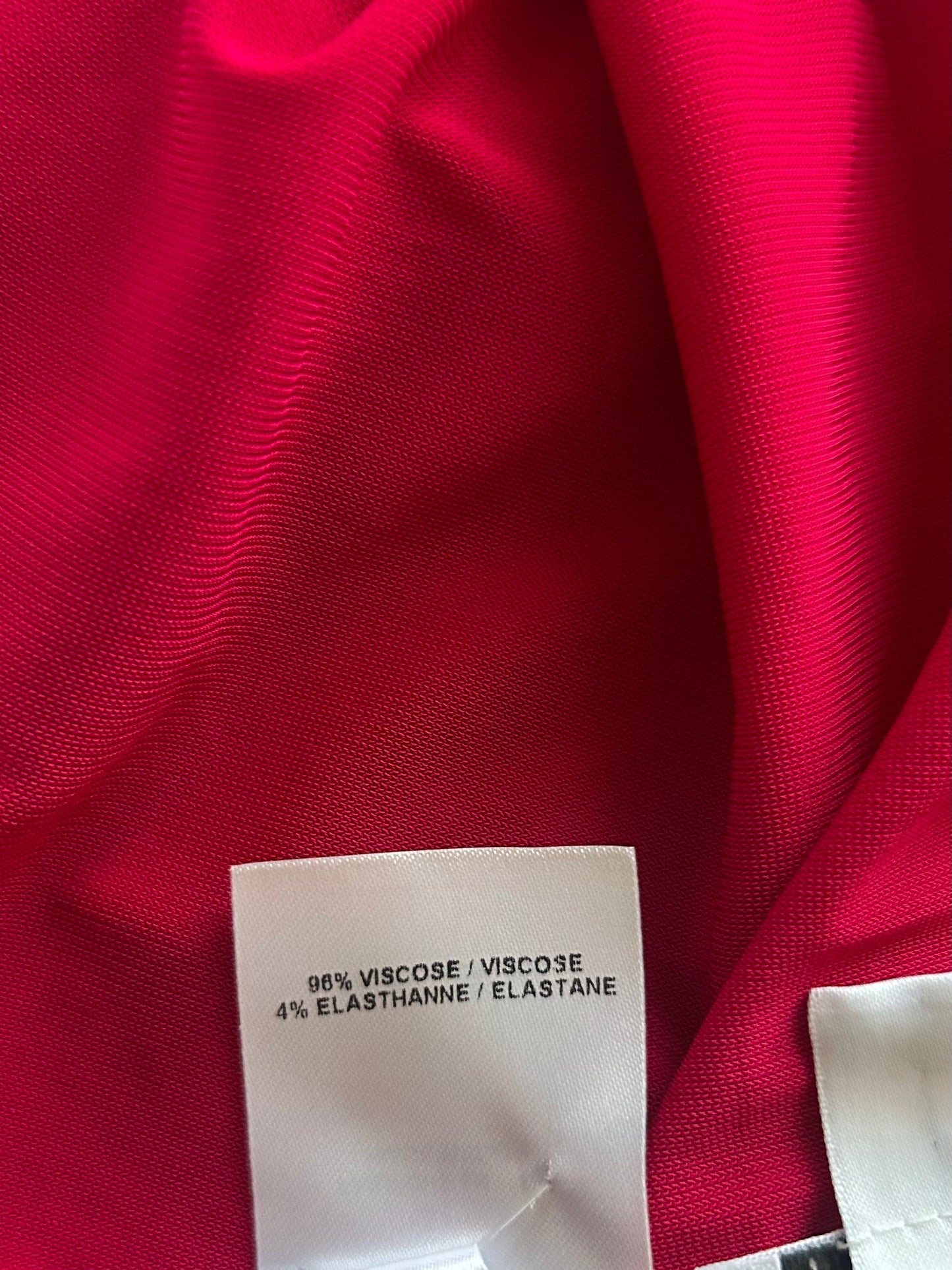 Ala•a Fuschia Turtleneck Jersey Long-Sleeve Bodysuit Size FR 34 (UK 6) RRP £810