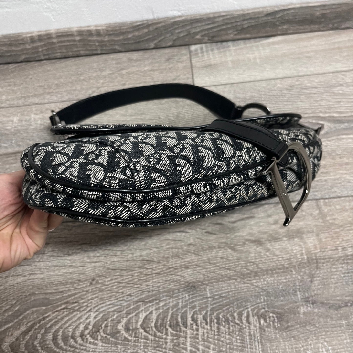 Dior Saddle Black Oblique