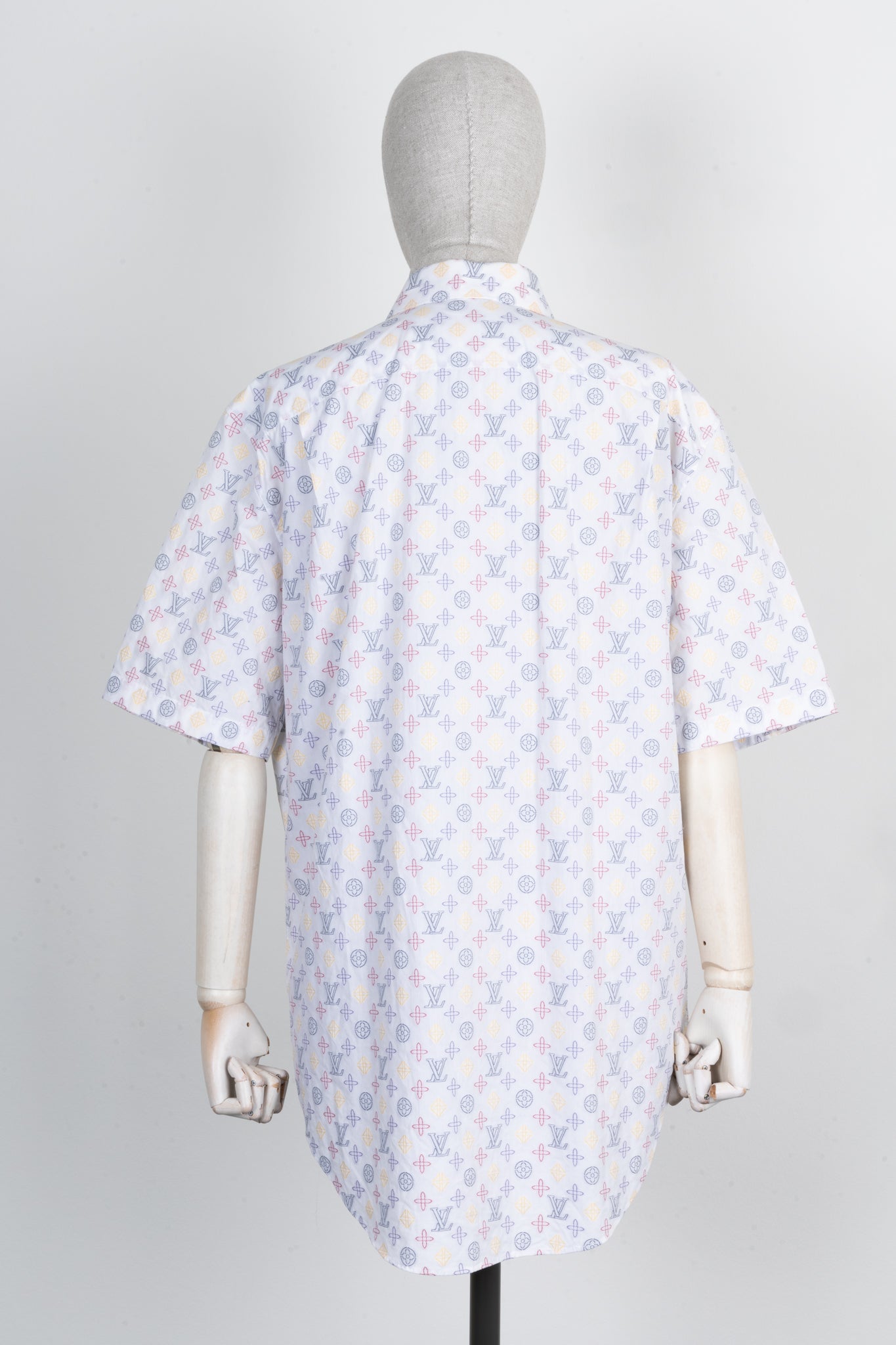 LOUIS VUITTON MNG Short Sleeve Shirt White
