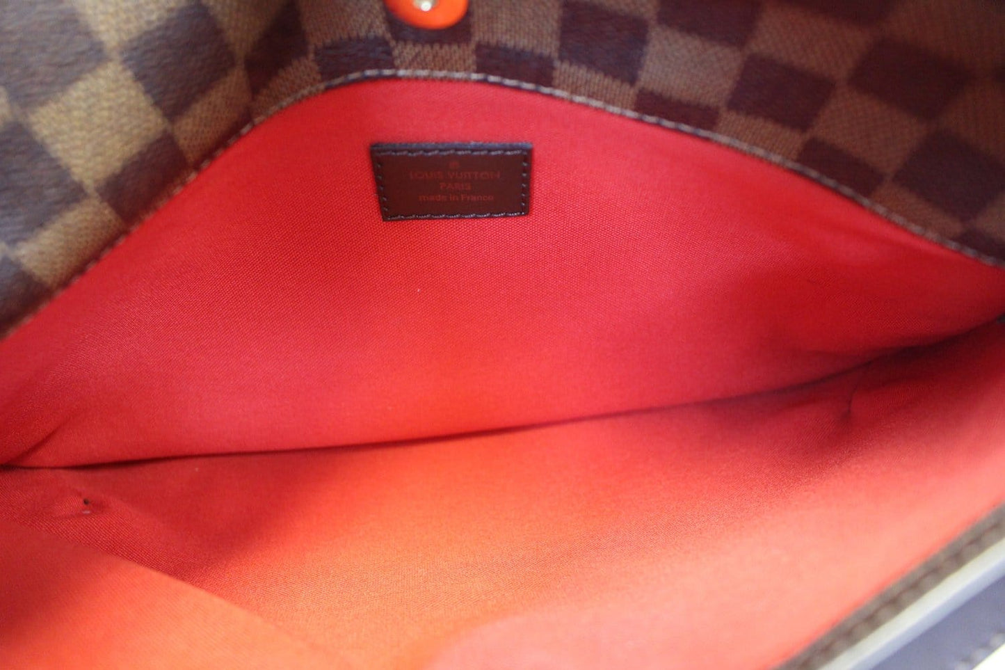 LOUIS VUITTON Bloomsbury PM Damier Ebene Crossbody Bag
