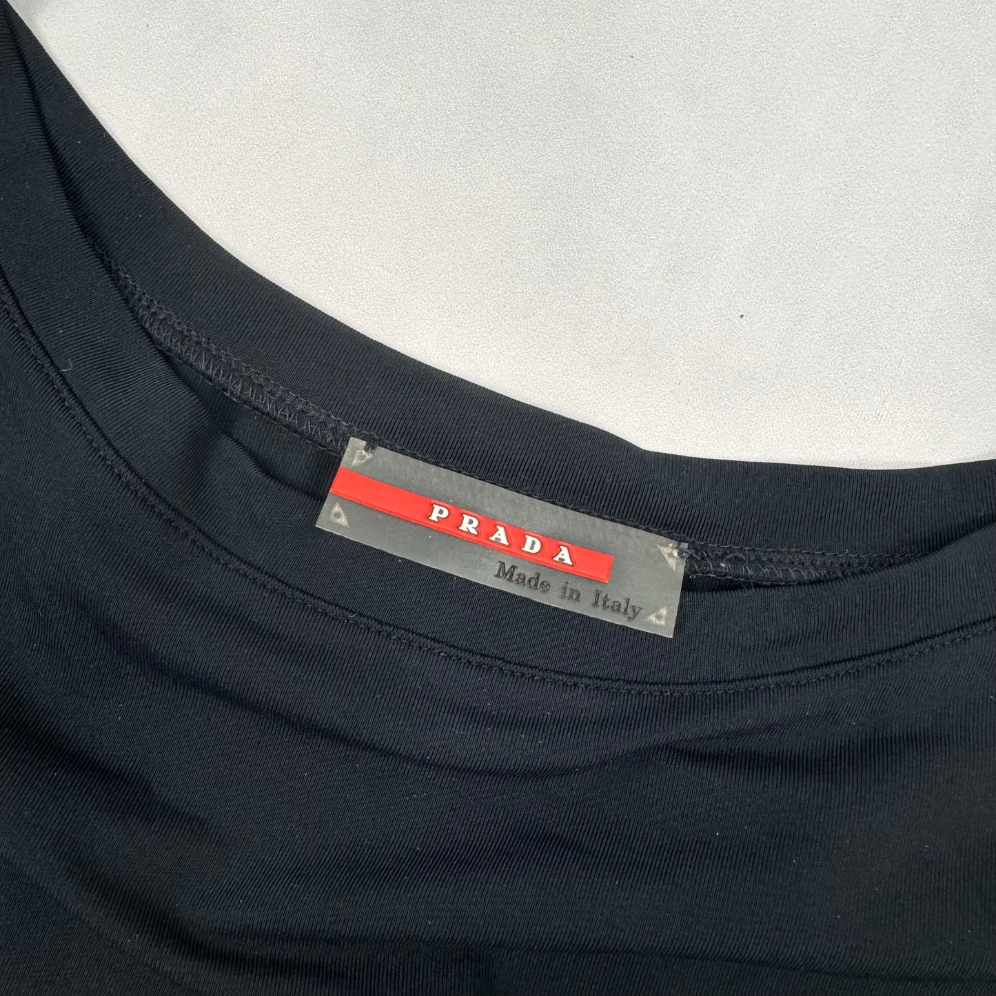 Prada Sport Black Pocket Cami