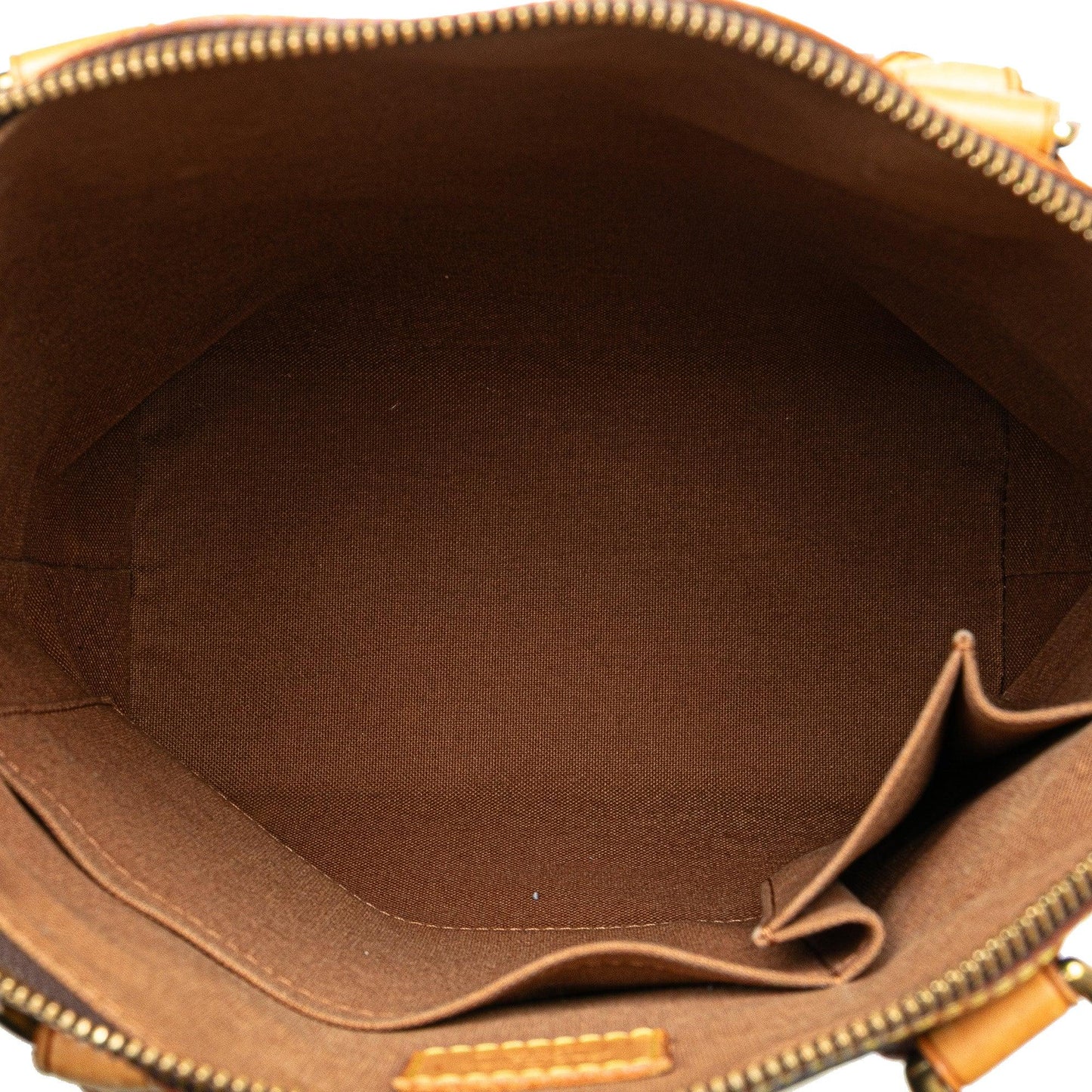 Brown Louis Vuitton Monogram Lockit PM Handbag