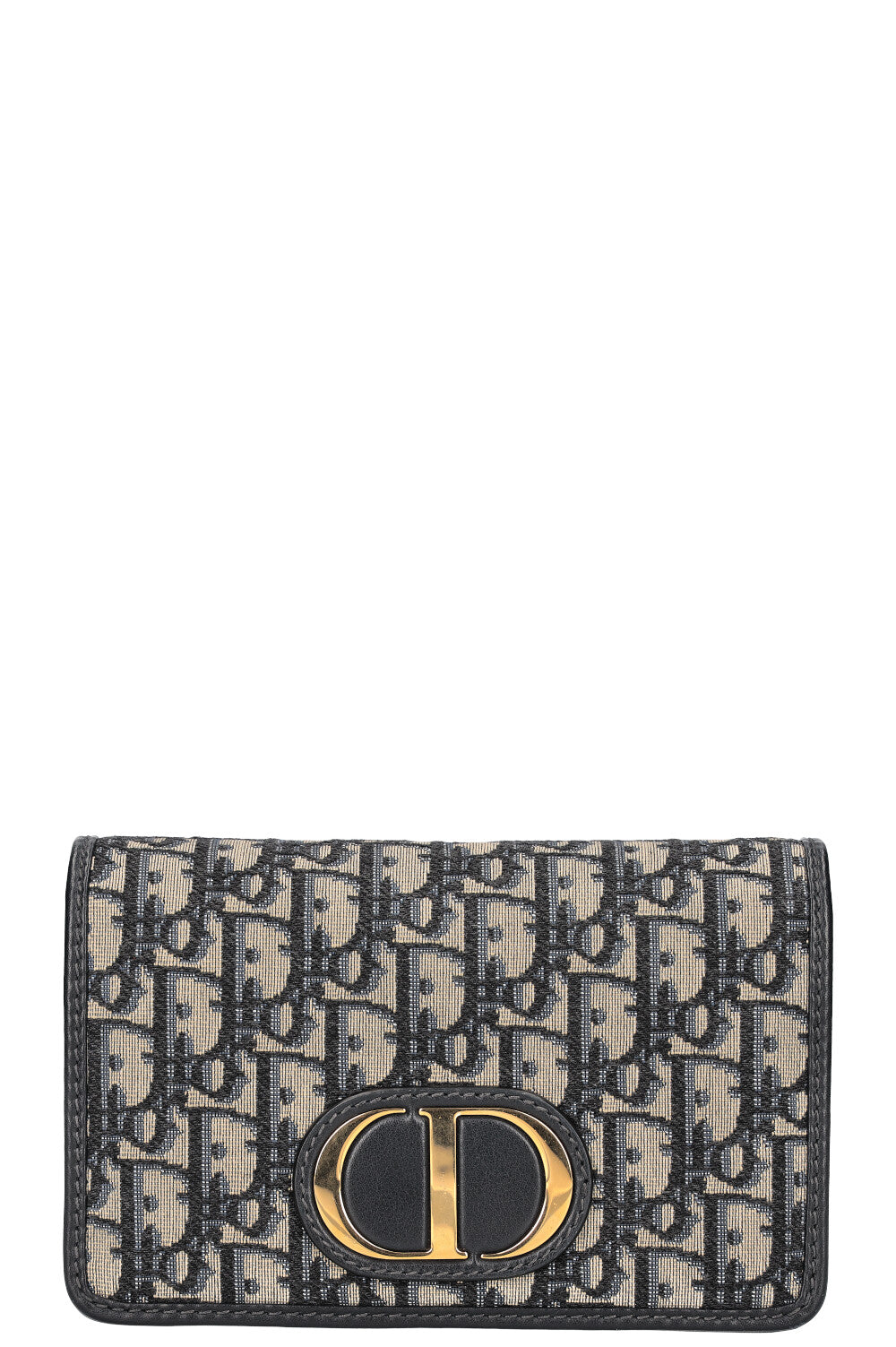 CHRISTIAN DIOR 30 Montaigne Pochette 2-EN-1 Canvas Oblique