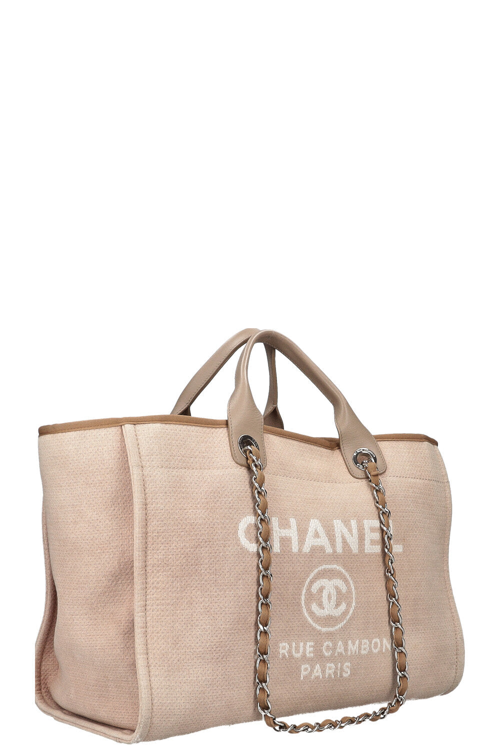 CHANEL Medium Deauville Bag Beige