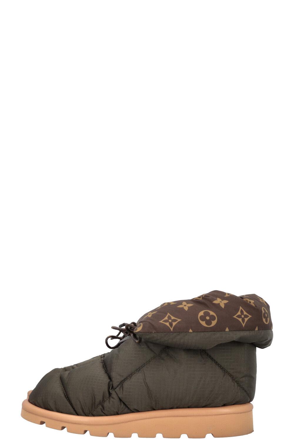 LOUIS VUITTON Pillow Comfort Ankle Boots Green MNG
