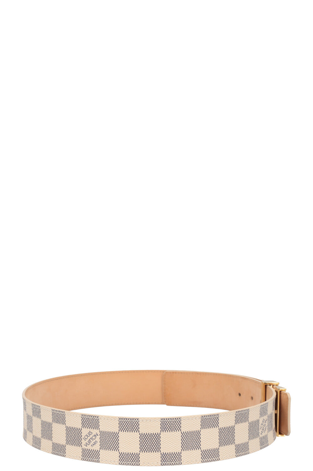 LOUIS VUITTON LV Initiales 40 Belt Damier Azur