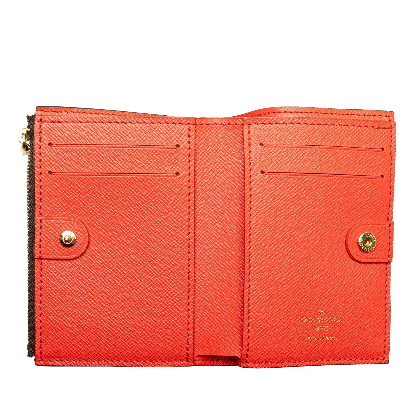 Brown Louis Vuitton Monogram Lisa Small Wallet