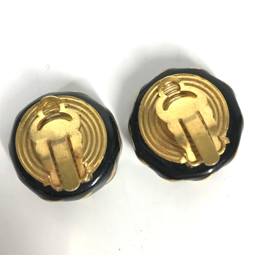 CHANEL Earring Gold Plated gold 97A CC COCO Mark Women