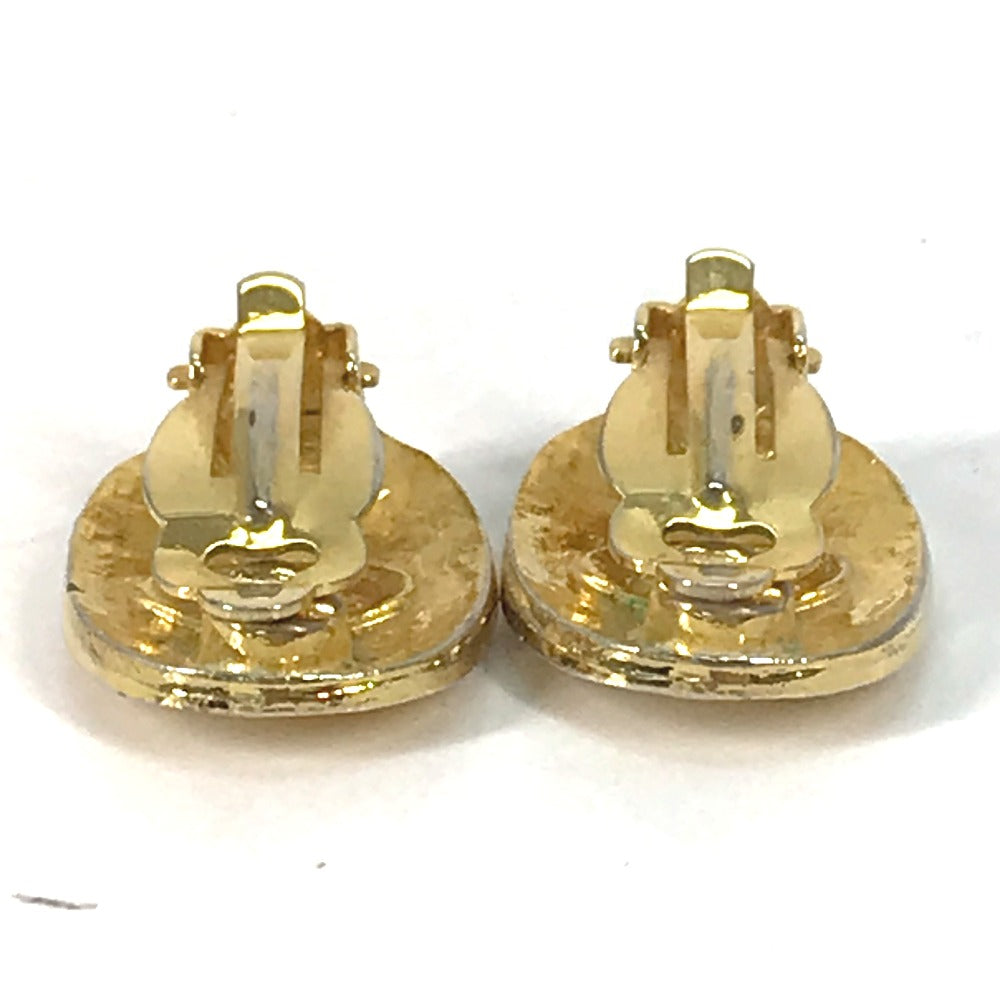 CHANEL Earring metal gold CC COCO Mark