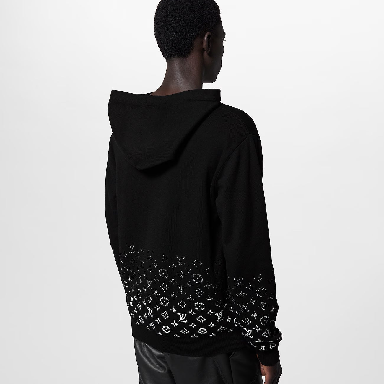 LOUIS VUITTON GRADIENT MONOGRAM HOODED SWEATSHIRT