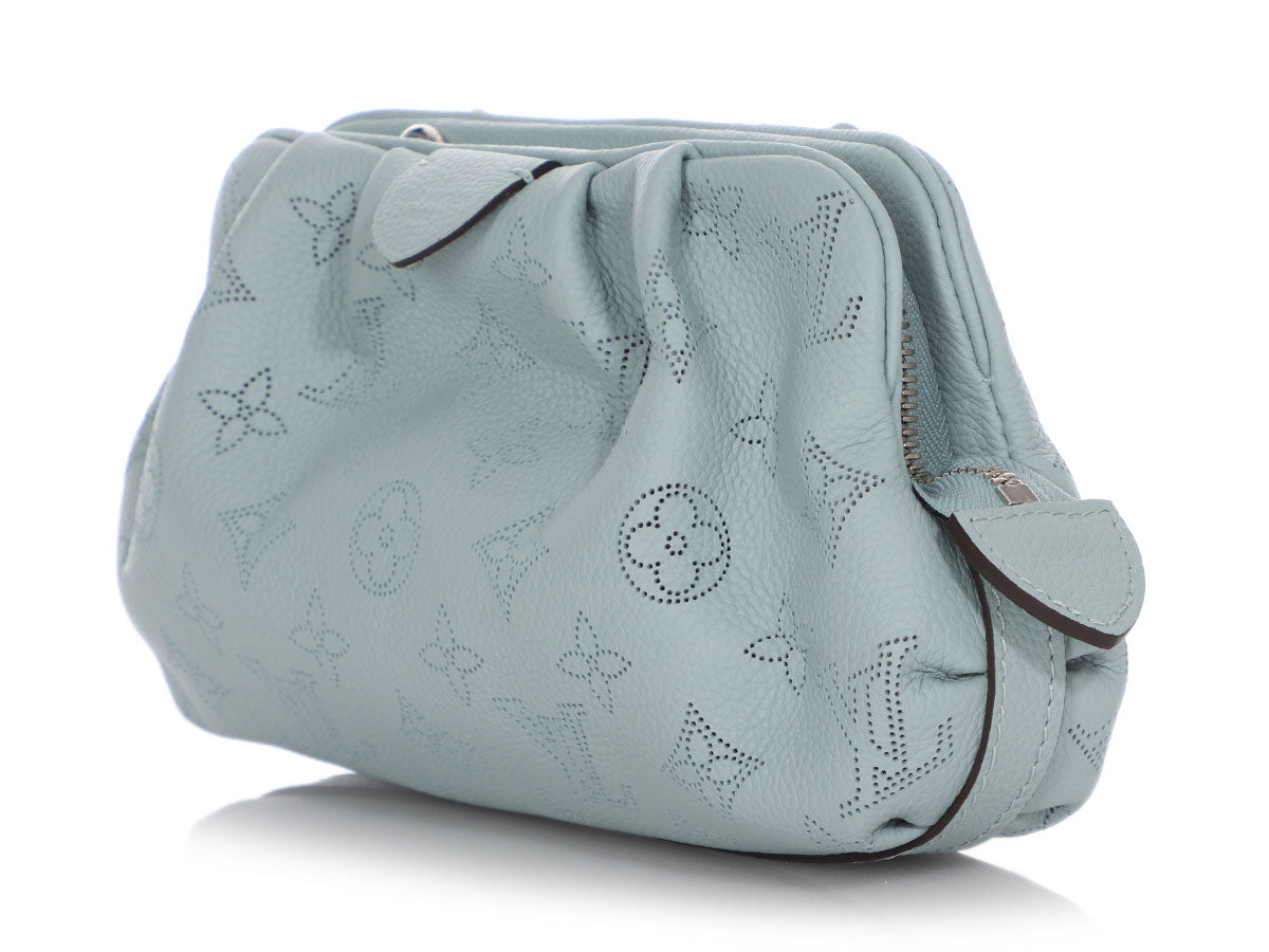 Louis Vuitton Mini Vert Lagon Mahina Scala Pouch