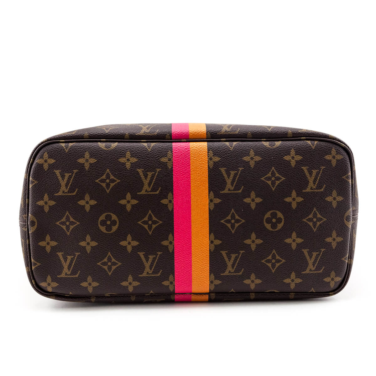 Louis Vuitton Monogram Orange & Fuschia My LV Heritage Neverfull MM W/ Pouch