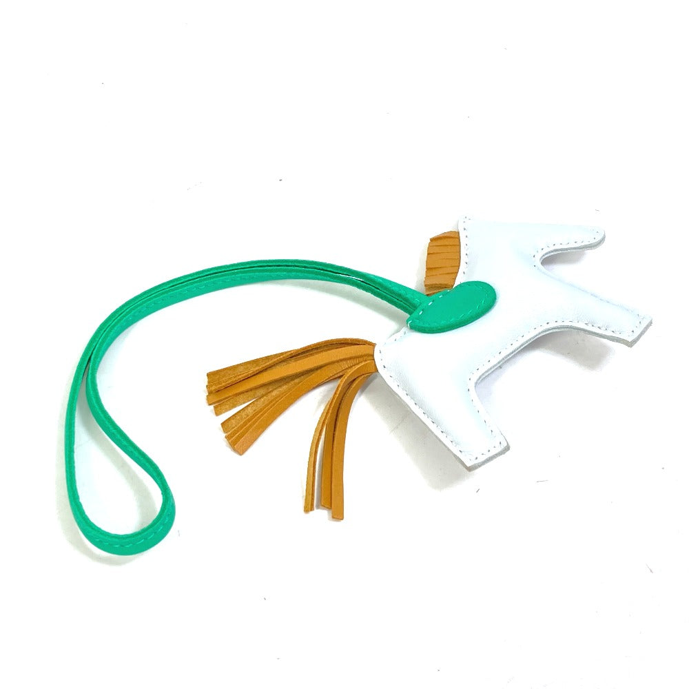HERMES Bag charm Anyo Miro Light blue strap Rodeo PM Women d